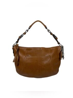 Vintage Coach Soho Leather Hobo Shoulder Bag Handbag Purse 12683 Whiskey Brown